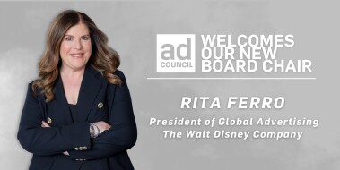 Ad Council Welcomes Our New board Chair Rita Ferro