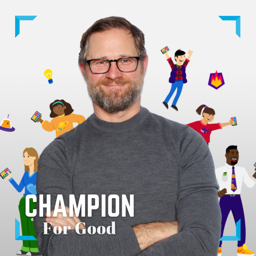Champion for Good Craig Narveson of Kahoot! Ad Council